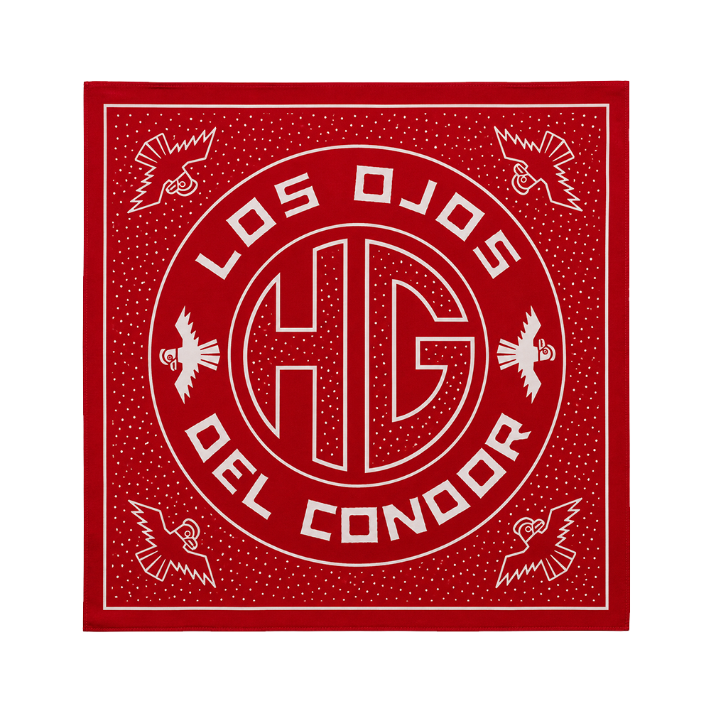 LOS OJOS DEL CONDOR BANDANA - RED