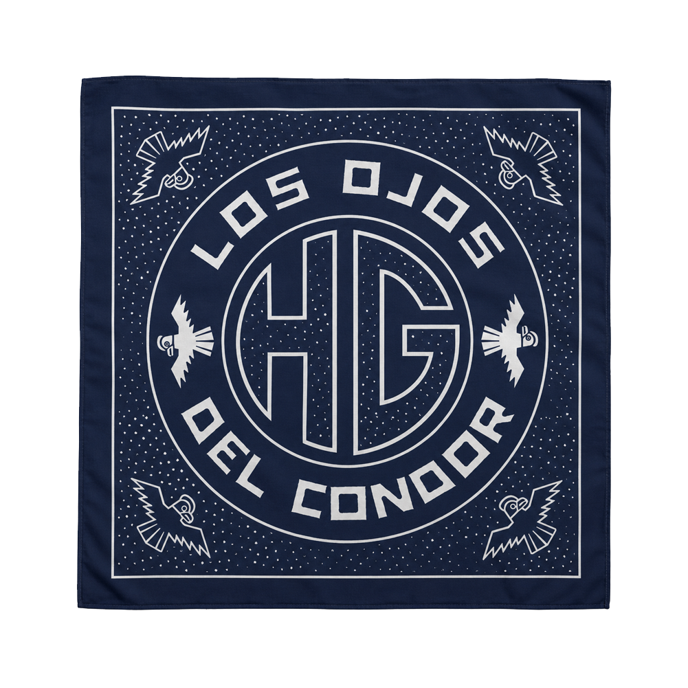 LOS OJOS DEL CONDOR BANDANA - BLUE